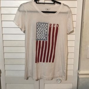 Gap American Flag Product (RED) tee-Large